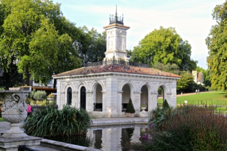 Pump House near ornamental water garden